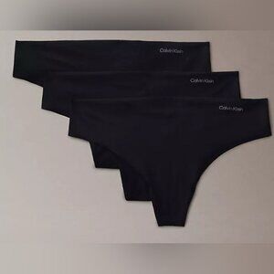 NNT Calvin Klein thong seamless lightweight slim comfy all day underwear panty L